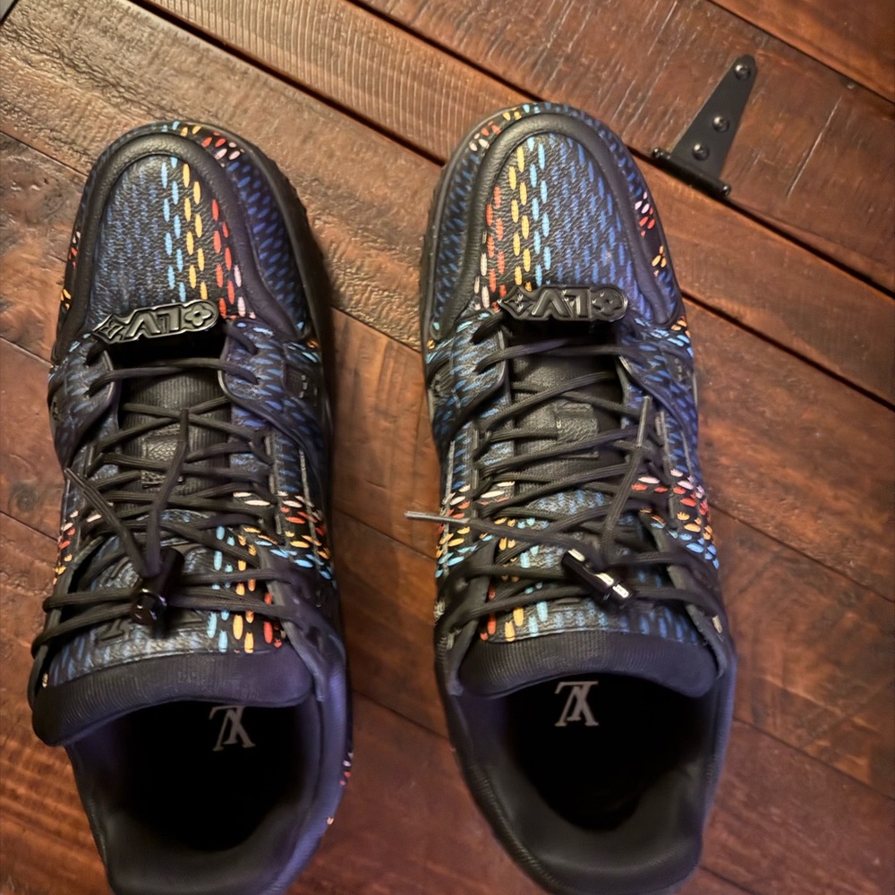 Louis Vuitton Vibrant Patterned Men's Sneakers